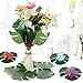 PovKeever Tropical Palm Leaves and Hibiscus Flowers 54 Pieces 8