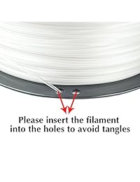 PRILINE 2019 Nuevo PETG 1KG 1,75 3D impresora Filamento, Precisión dimensional + - 0.001 in, 2.2 lbs Spool, 0.069 in, Multicolor