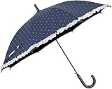 小川(Ogawa) ソーシャルディスタンス対策に キッズ長傘 ジャンプ式 晴雨兼用日傘 50cm RKL ネイビー ドットフリル UVカット率&遮光率99%以上 遮熱加工 ネームバンド付 88102 小川(Ogawa) ソーシャルディスタンス対策に キッズ長傘 ジャンプ式 晴雨兼用日傘 50cm RKL ネイビー ドットフリル UVカット率&遮光率99%以上 遮熱加工 ネームバンド付 88102