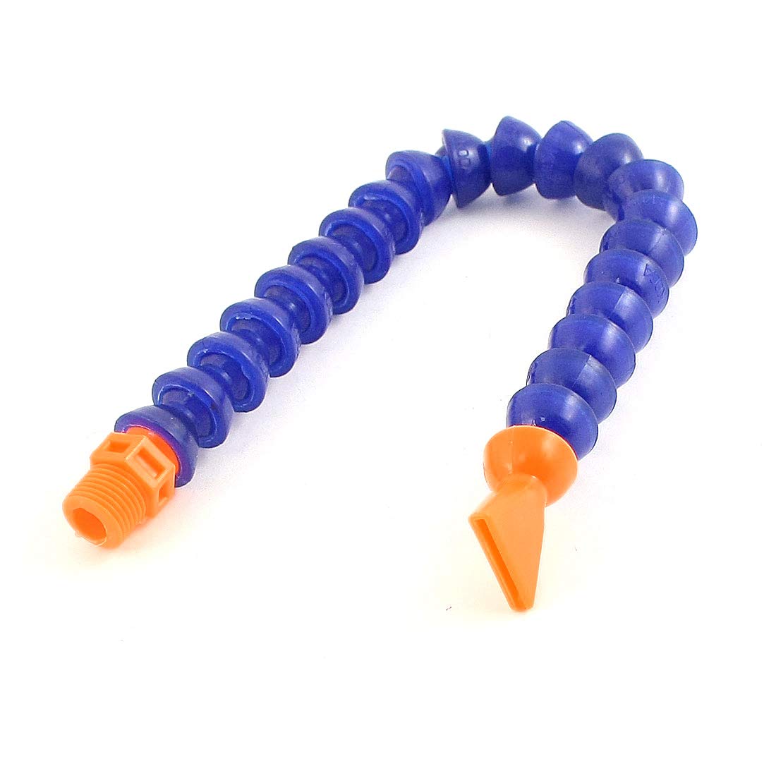 sourcingmap Lathe Flat Nozzle Flexible 1/4 PT Thread Water Oil Coolant Pipe Hose