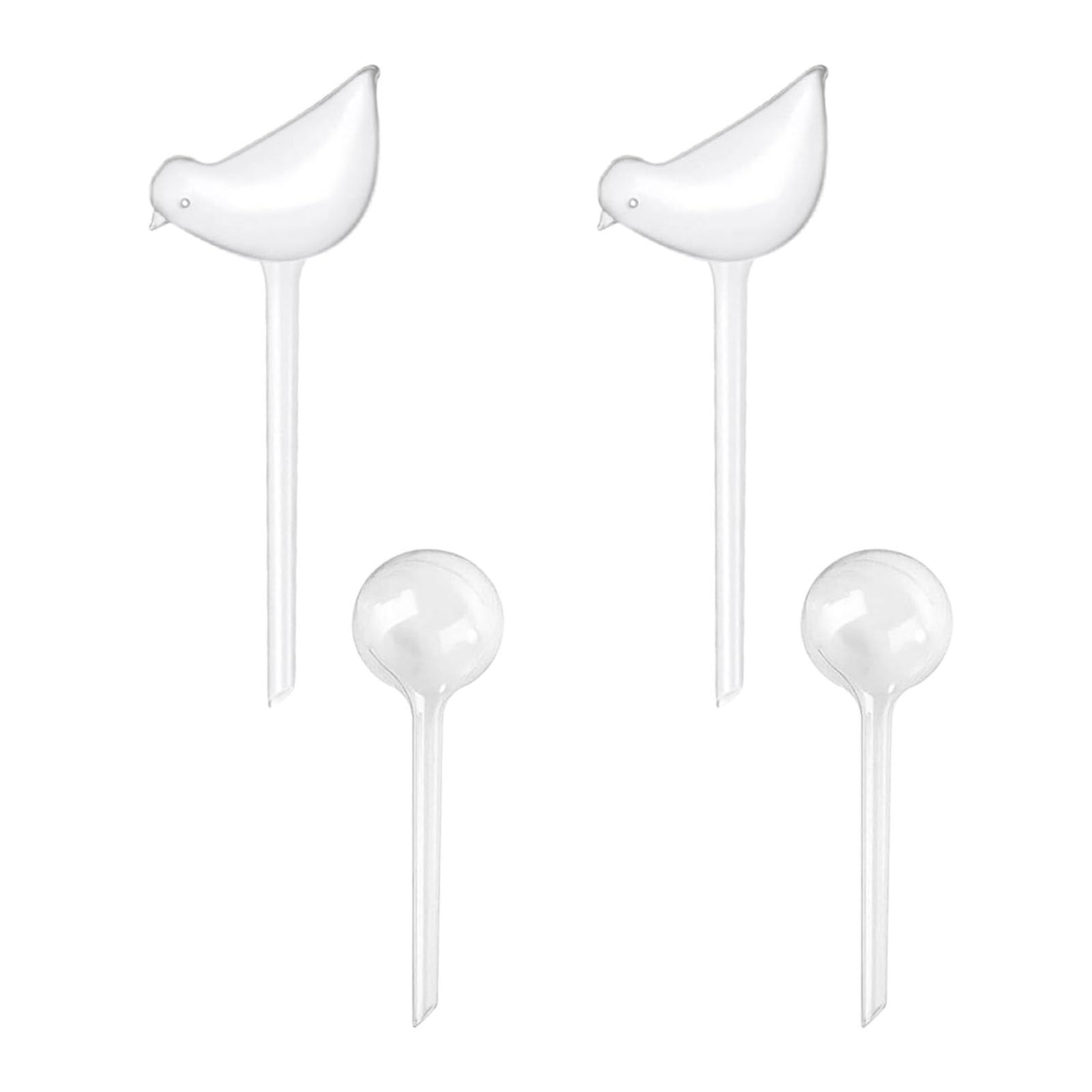 GWAWG Plant Watering Bulbs, Plant Watering Globes, Plant Self Watering System for Indoor Outdoor Plants, Plant Irrigation Drippers, Water Plants While Away Self Watering Spikes for Garden