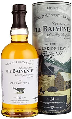 The Balvenie 14 Jahre The Week of Peat Single Malt Scotch Whisky, 70cl