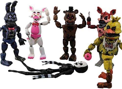 JAGDER 6PCS/SET Five Nights At Freddy's Figure Doll Action Toys