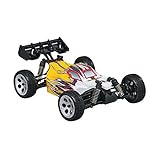Dromida 1:18 Scale RTR Remote Control RC Car: Electric 4WD BX Buggy with 2.4GHz Radio, 7.2V 6C 1300mAh NiMH Rechargeable Battery, 4 x AA Batteries and Charger