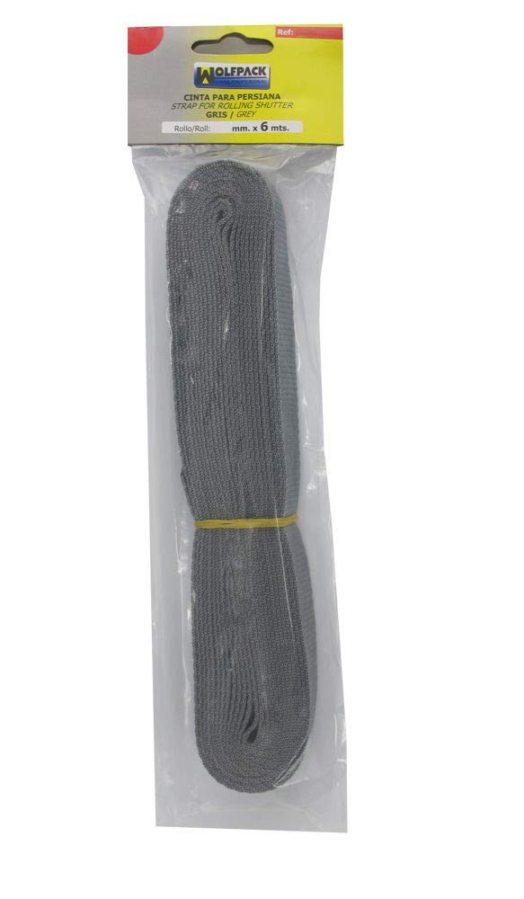 WOLFPACK LINEA PROFESIONAL - Grey Blind Tape 18 mm. Roll 6 Metres