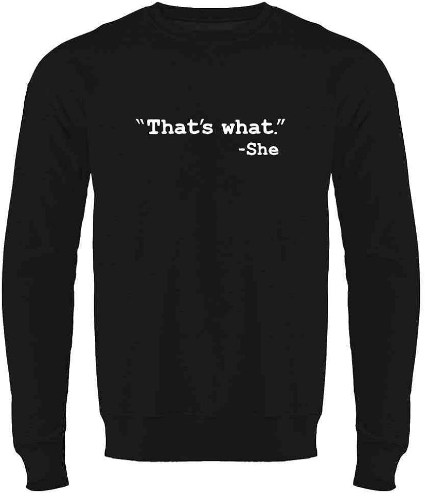 Pop Threads Workplace Office Humor Funny Merchandise TV Show Crewneck Sweatshirt for Men