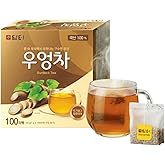 Damtuh Korean Burdock Root Tea – Herbal Wellness & Soothing Drink, Caffeine-Free – 100 Tea Bags (1.5g each)