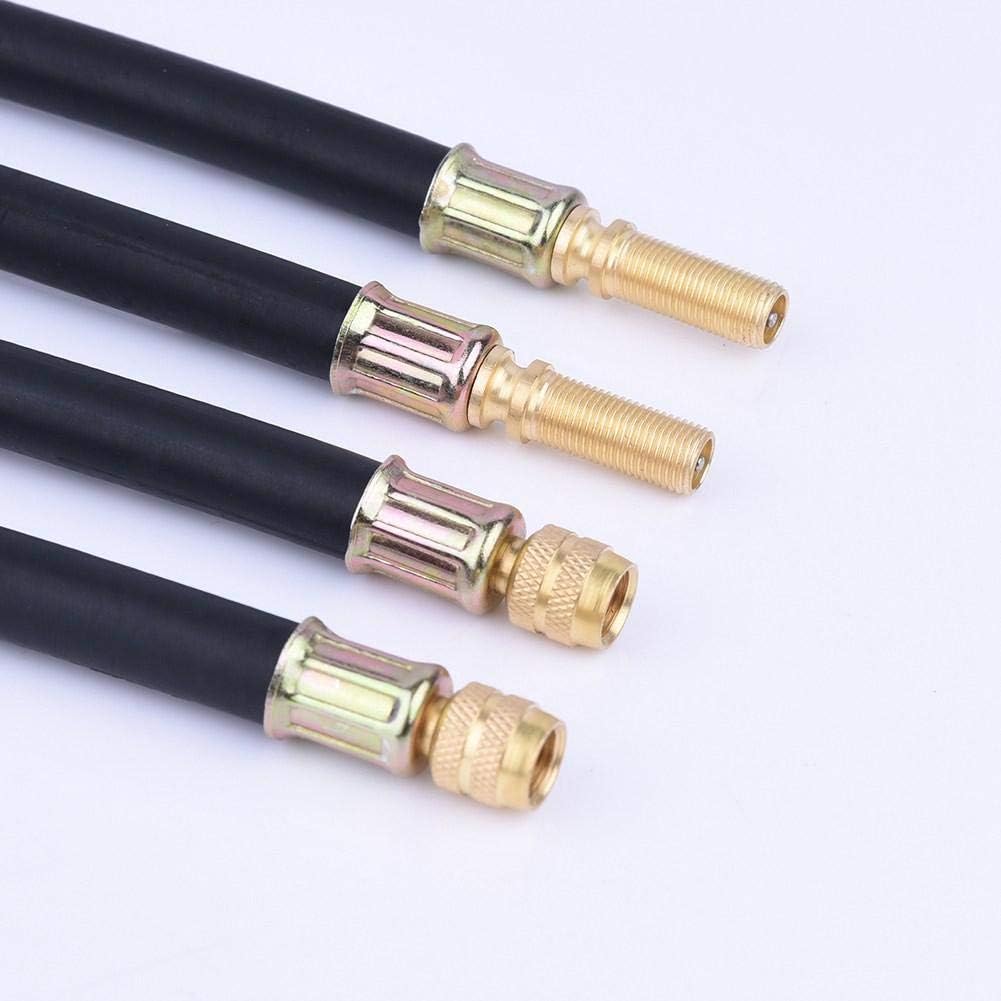 140mm Tire Valve Extension Adaptor Rubber Tire Valve Stem Extension,4x