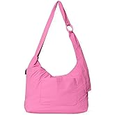Thread Wallets Small Slouchy Shoulder Bag for Women - Crescent Sling Purse, Unstructured & Foldable