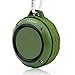 Lenrue Shower bluetooth Speakers,Wireless Waterproof Outdoor Speakers,Dustproof,Shockproof,Water Resistant,Perfect for Indoor/Outdoor/Travel/Beach/Camping/Riding/Hiking/Sports(Green)