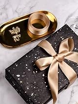 Aisszhao 10mm Champagne Gold Ribbon 22M Satin Gift Wrapping Double Sided view 5
