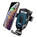 Wireless Car Charger, GELOO Wireless Fast Car Charger Mount Qi Fast Charging Wireless Charger Car Vent Cell Phone Holder Cradle for Samsung Galaxy S9/S9+ Plus/S8/S8+, iPhone X, 8/8 Plus and More