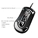 EUKYMR Gaming Mouse Backlit Wired Optical Gaming Mouse Optical Professional High Precision USB Gaming Mice Black