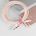 F-color Braided Cable, Rose Gold