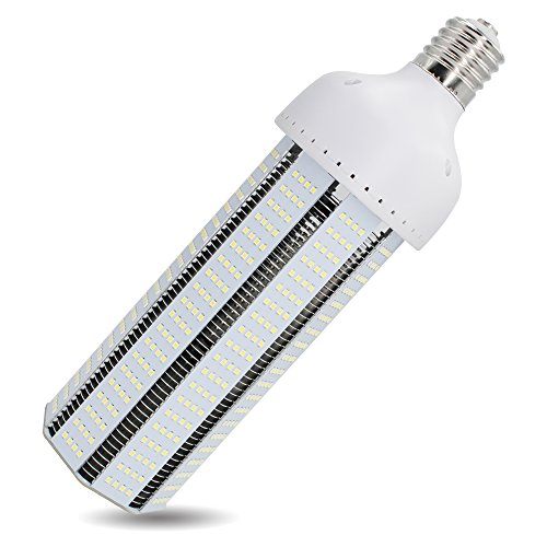 YGS-Tech 120W LED Corn Light Bulb, Large Mogul E39 Base, 12500Lm Daylight White 6500K for Indoor Outdoor Large Area Light, for Street Lamp Post Lighting Garage Factory Warehouse Garden Super Bright - Thumbnail 4