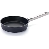 Woll ECO LOGIC PRO FRY PAN 8" Made in Germany. Made from Cast Aluminum + Fixed Stainless Steel Handle. PFAS-FREE Diamond QXR Non-Stick Coating