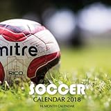Soccer Calendar 2018: 16 Month Calendar by 
