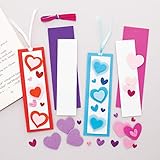 Baker Ross AT363 Heart Mix & Match Bookmark Kits