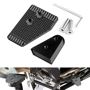 Bruce & Shark Aluminium remhendel achter vergroten zwart geschikt voor B-M-W R1200Gs Adventure Lc 2013-2018