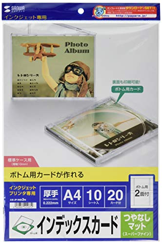 Sanwa Inkjet Cd Case Bottom For The Card Jp Ind3n Ebay