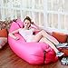 IFLYING Outdoor Portable Inflatable Lounger Beach Sofa with Compression Air Bag(Pink)