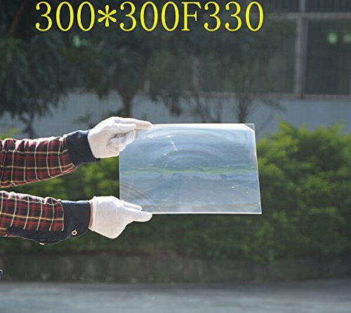 2-Pack Square Fresnel Lens 300*300MM Focal length 330MM Fivefold magnification, 2PCS/Unit, we are professional Fresnel Lens Manufacturer