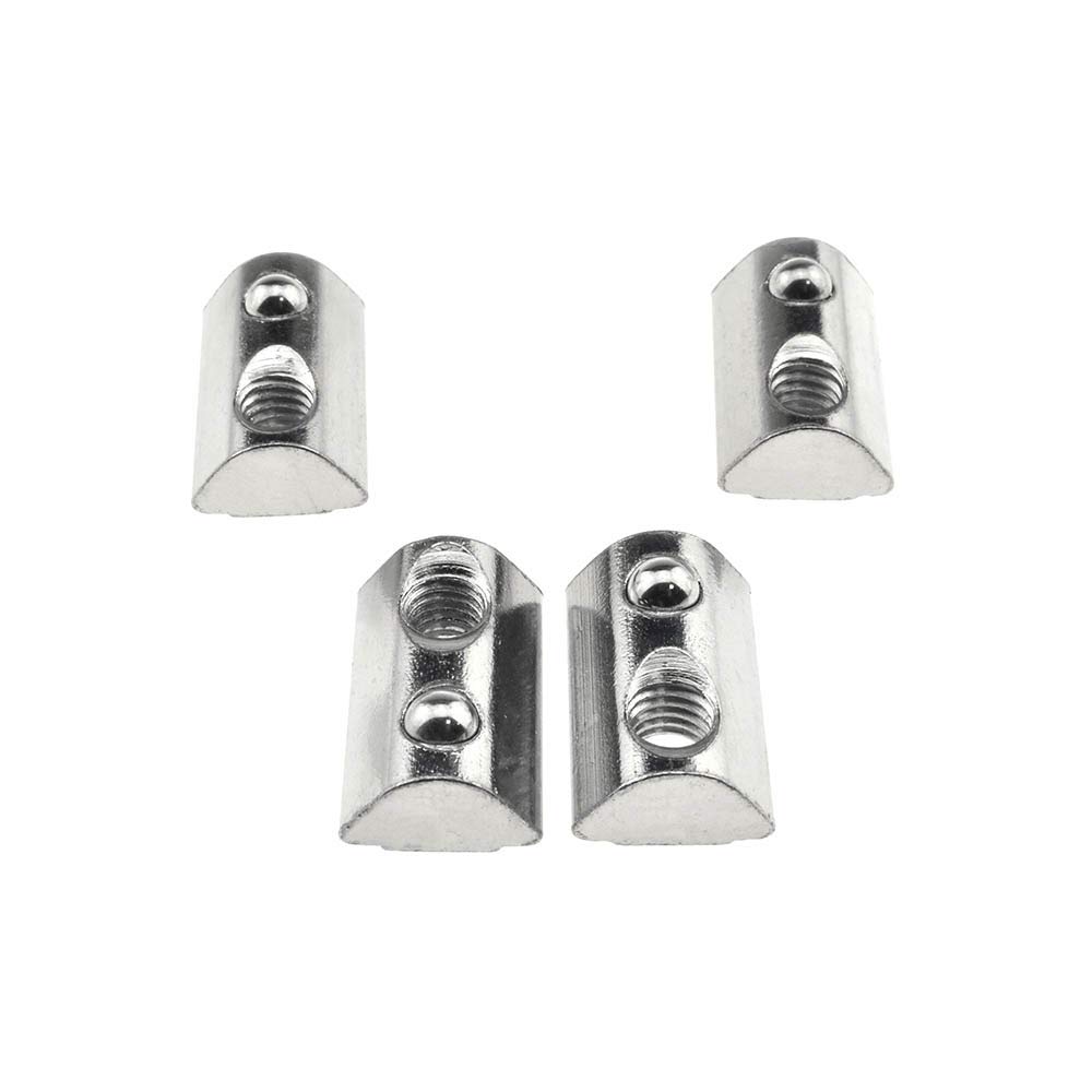 Odinest 4040 Series M6 T Slot Nuts Roll-in Spring