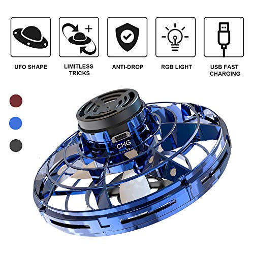 Flynova Flying Spinner Toy, IIDA Hand Operated Drone for Kids Adults ...