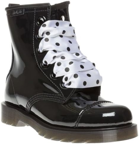 dr martens black patent size 4