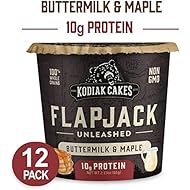 Kodiak Cakes Pancake On the Go High Protein Snack, Buttermilk and Maple, 2.15 Ounce (Pack of 12)