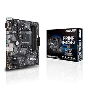 Asus Prime B450M-A moederbord socket AM4 (mATX, AMD AM4, DDR4-geheugen, natief M.2, USB 3.1 Gen 2)