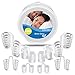 Snore Stopper- Anti Snoring Devices ,Stop Snoring To Prevent Sleep Apnea ,Easiest and Most Comfortable Snoring Aids - 2 Styles - 4 Sizes (8 SET)