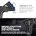 Generic Cell Phone Holder, Upgraded Gravity Auto-Clamping Air Vent Car Phone Holder for iPhone X Xs MAX Xr 8 8Plus 7, Samsung Galaxy S10 Plus S9 S8 Note 9 8 7, Google Pixel, LG(Black)