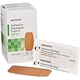 McKesson Adhesive Bandage Patch, 2 x 4 Inch Fabric, Box of 50