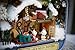 Box Theater Dollhouse, Mini Cabin Handicraft DIY Assemble Box House Kits Art Gifts Creative Room With String Light Tweezer Ruler For Kids Friends Birthday Valentine's Day (Winter Roam Around)
