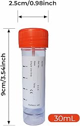 HyStool 5 x 30ml Universal Stool Urine Specimen Container Sterile Leak Proof view 4