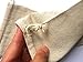 MIAOMIAO [set of 12] reusable cotton double drawstring Bags, Machine Washable gift bags, Natural Linen Pouches for Gift Packaging, Perfect for Wedding, and Other Giveaways