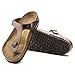 Birkenstock Women's 845221 Style Gizeh Sandal, Toffee Birko-flor, 38