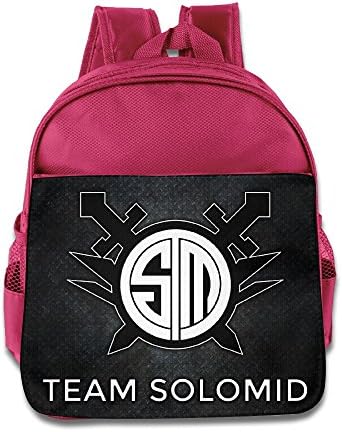 Team Solomid TSM Lol Backpack, School Bag For 1-6 Years Child Pink