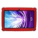 Transwon 7 Inch Tablet Case for Kids, Fits INONI Kids Tablet Android 6.0 7 Inch IPS, TOPELOTEK 7, Tagital 7 T7K, Ainol Q88, Dragon Touch Y88X Plus 7 Inch Kids Tablet - Red
