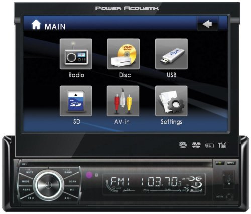 Power acoustik ptid-8920 in-dash dvd am/fm receiver wit…