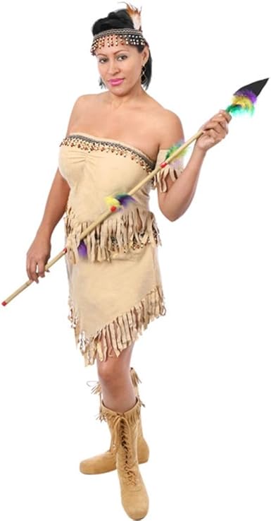Amazon Com Plus Size Sexy Navajo Indian Costume Sz 12 14 Clothing