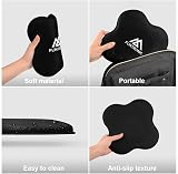 Flintronic Yoga Knee Pad 2 Pack Non-slip Mat with Black Resistance Band 20x20cm view 7