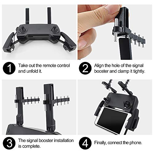 YagiUDA Remote Controller Antenna Signal Booster Range Extender for
