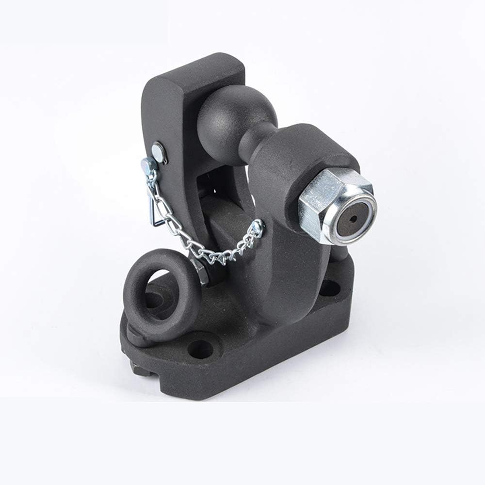 CHGFTR Compatible with Prado Trailer Hook Modification Thickened Coupler Base Anti-Loose Receiver