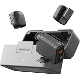 Origianl Mic Mini (2 TX + 1 RX + Charging Case) for DJI Mic Mini, Wireless Lavalier Microphone, Ultralight, Detail-Rich Audio, 48h Use, Noise Cancelling, Automatic Limiting, Vlog, Streaming