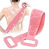 DEHUA 80CM Shower Brush Body Brush Exfoliating Silicone Body Scrubber Belt for Men and Women Body Cleaning,Spa Massage…