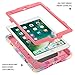 ACEGUARDER iPad Pro 9.7 Case Protective Kids Shockproof Impact Resistant Cases Covers with Screen Protector for Apple 9.7 Pro Case (2016)—Fit for 2017/2018 Model New iPad 9.7 inch (PinkCamo/Rose)