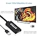 KPTEC VGA to HDMI Adapter with USB for Power and Audio 1080p HD Video Converter Cable for Laptop Desktop - Black