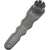 BOKWORE 1PCS Air Valve Wrench Drifting Ship Air Valve Wrench 8-Hole Dinghy Inflation Valve Wrench Tool for Most Inflatable Boats Canoes Rubber Boats Kayaks, etc, Grey